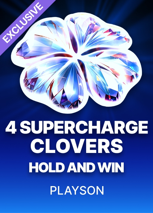 4 Supercharged Clovers: Hold and Win by Playson at Casiny Casino