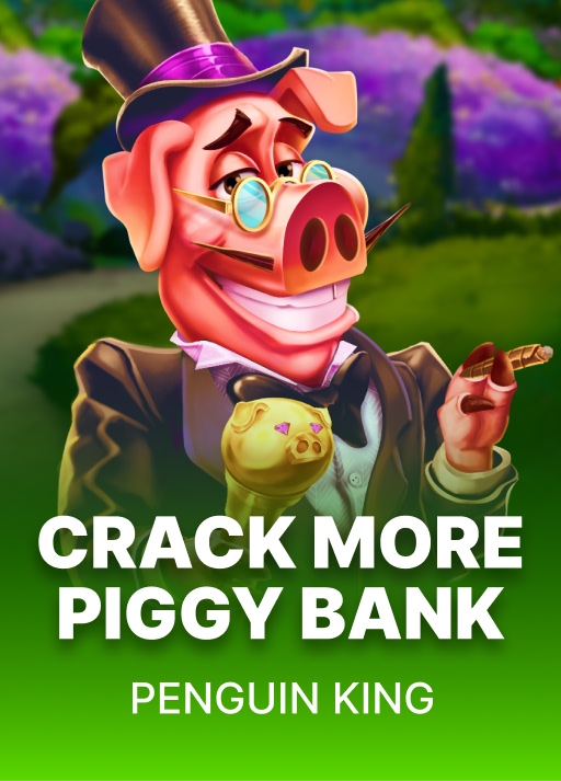 Crack More Piggy Banks by Penguin King at Casiny Casino