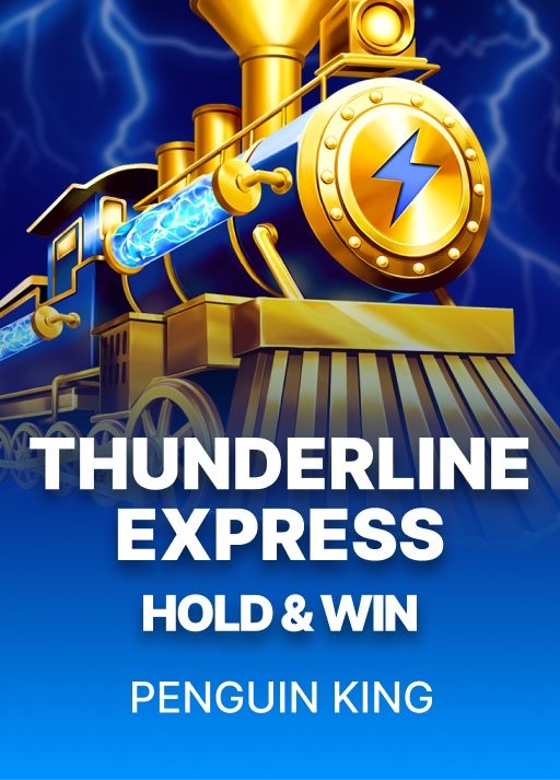 Thunderline Express: Hold & Win by Penguin King at Casiny Casino